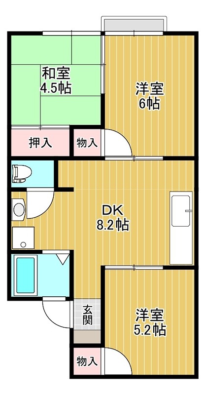 ラ・カルディア 間取り