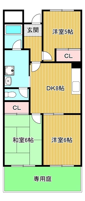 グレースコート青葉丘 間取り