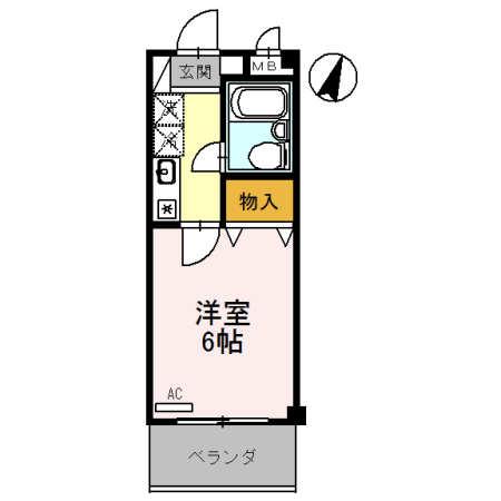 大阪府堺市中区福田442-1 間取り