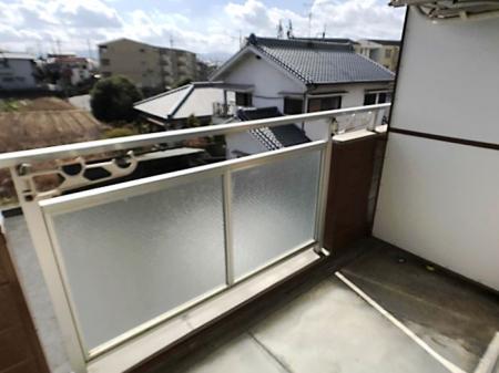 大阪府堺市中区福田442-1 ベランダ