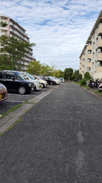 公団狭山住宅3棟 駐車場