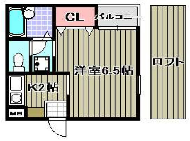 ハイツサンマルク 間取り