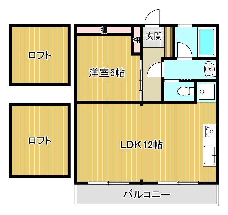 ブリーズK 間取り