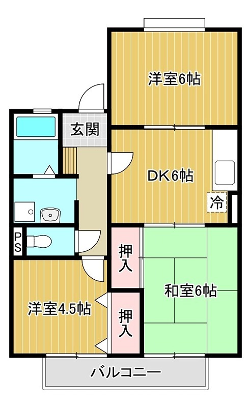 プリシェールN 間取り