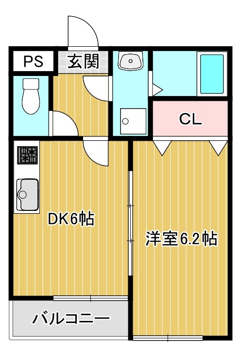 サンアーク北野田 間取り