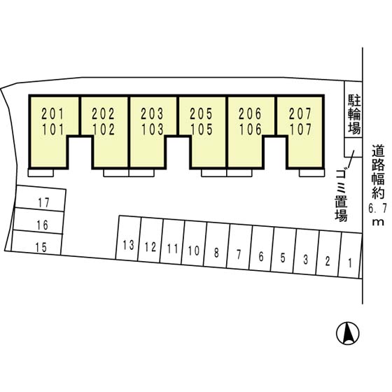 グリーンコート原寺 間取り