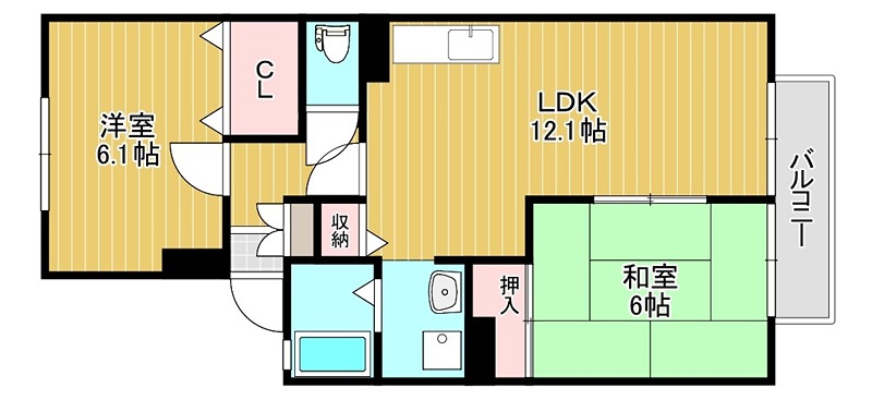 グリーンベル 間取り