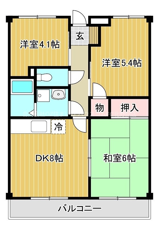 尾崎コーポ 間取り