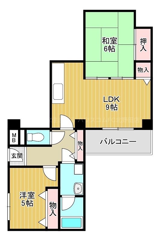 ヴィラ狭山 間取り