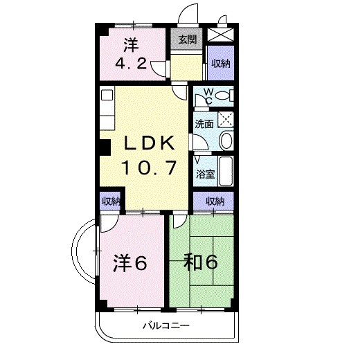 アレーゼＦ 間取り