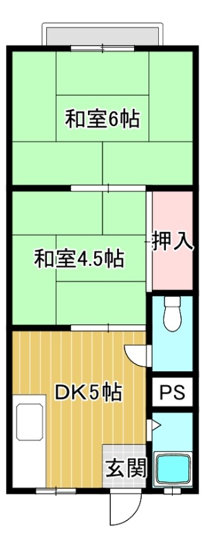 新上野ハイツ 間取り