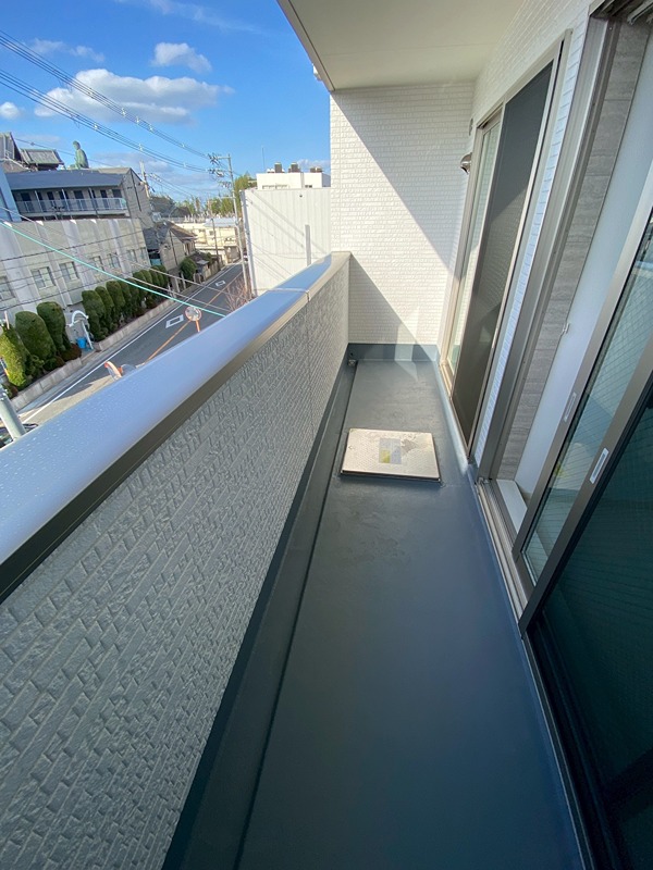 クリエオーレ菊水町 ベランダ