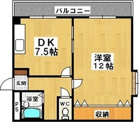 大津池第二マンション 間取り