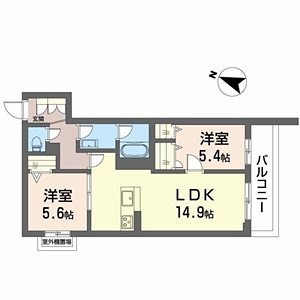 シャーメゾン　ルミエール 間取り