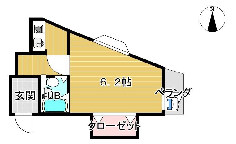 コサエールマンション 間取り