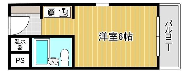 ジョイフルＫＩＫＵＳＵＩ 間取り