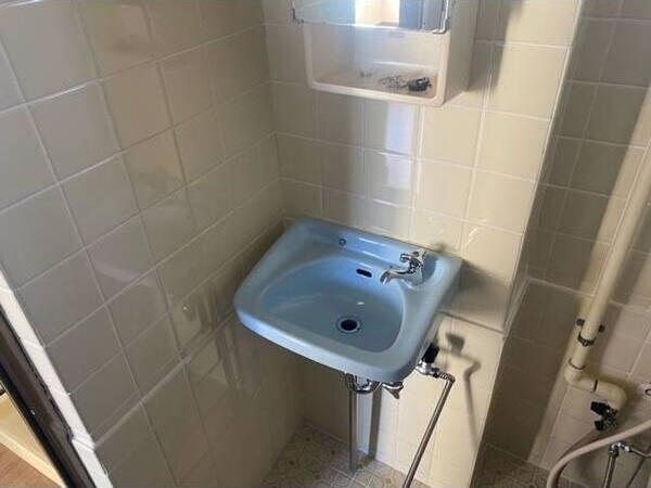 虹ヶ丘マンション 洗面所