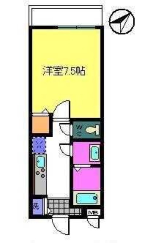 フジパレス　シェソワ土塔 間取り