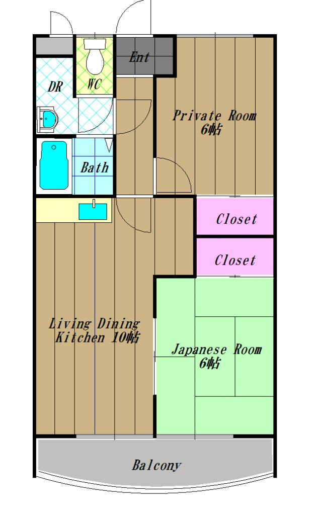 シェラ金剛  間取り