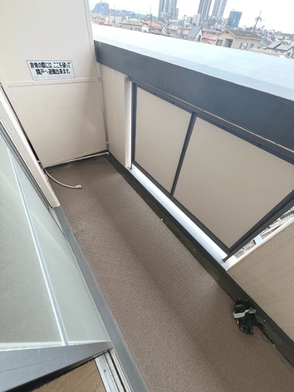 北野田大発マンション　 ベランダ