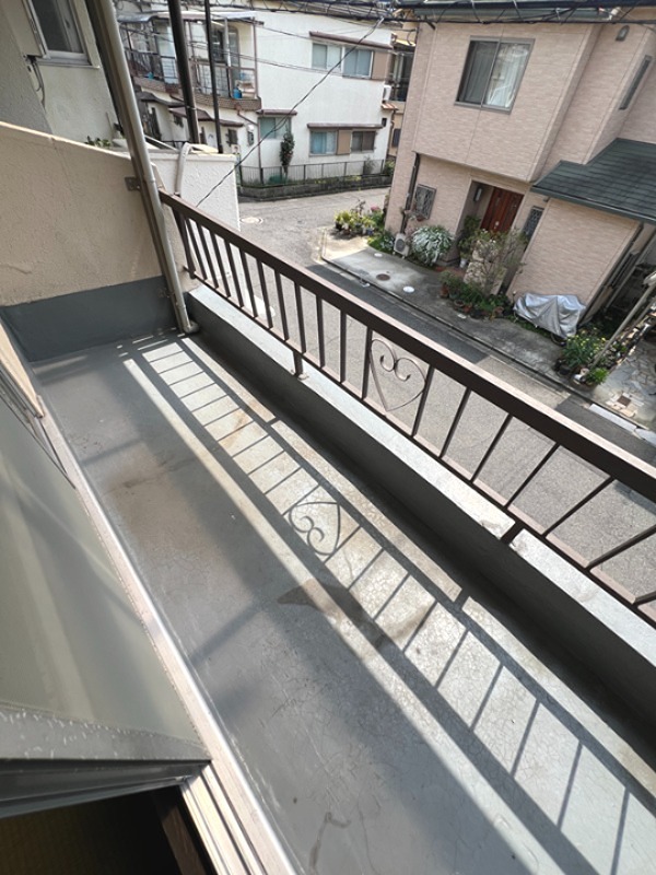 堺市美原区南余部戸建 ベランダ