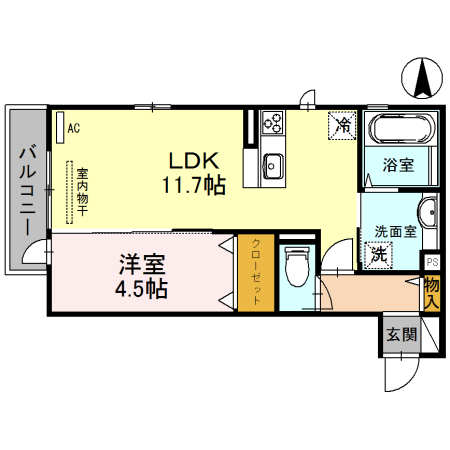 プチ　アングル 間取り