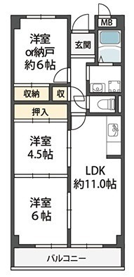 ブランミュール陶器 間取り
