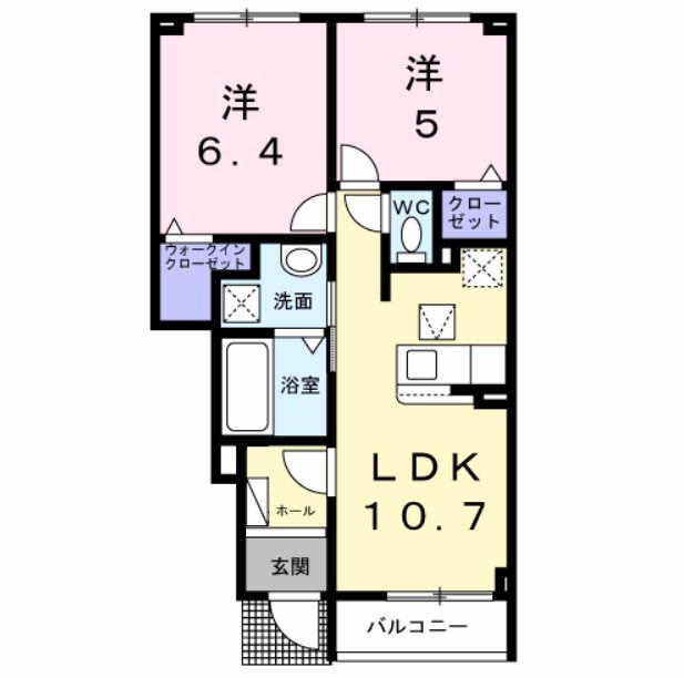 テナム　プレッソ　メゾン 間取り