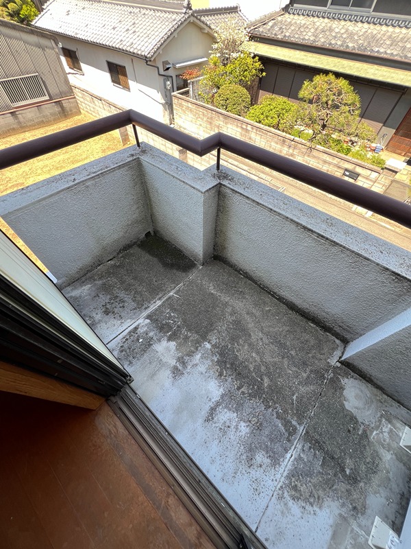 堺市美原区黒山貸家 ベランダ