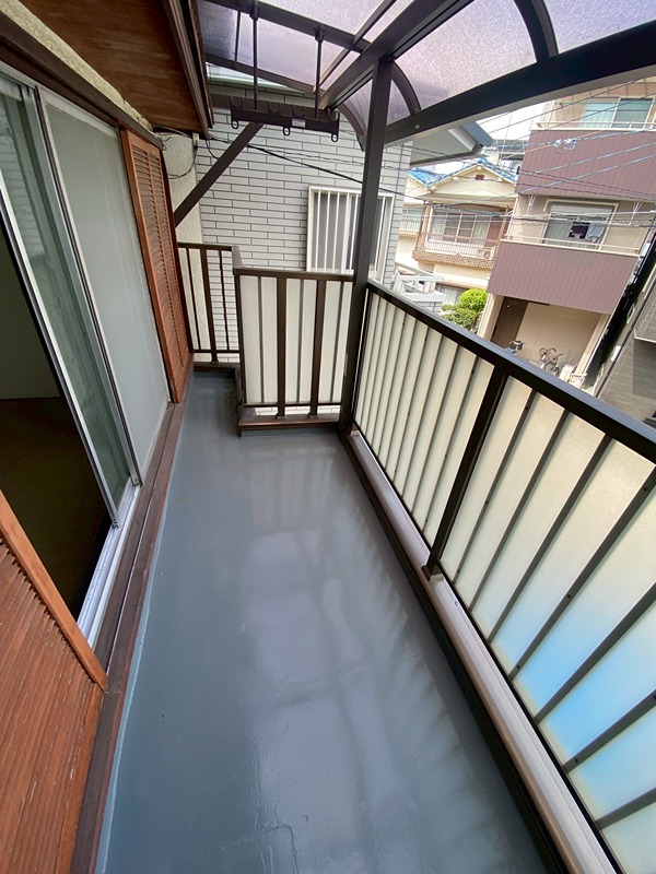 貸家 堺市東区野尻町 ベランダ