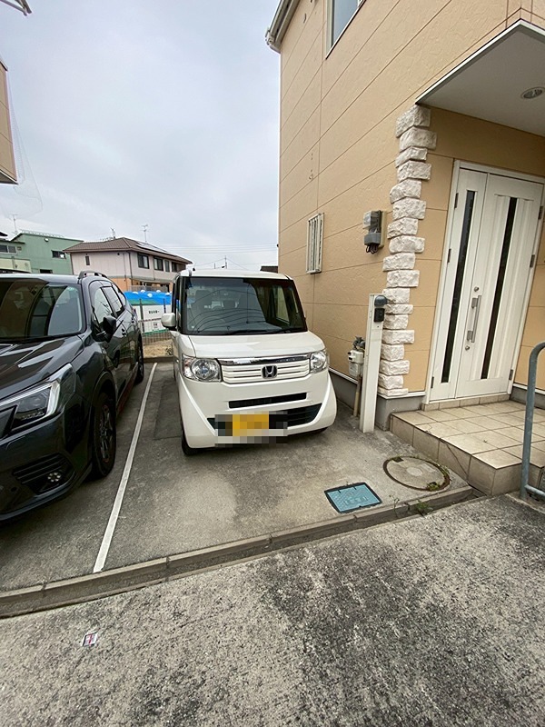 貸家 堺市美原区南余部 駐車場