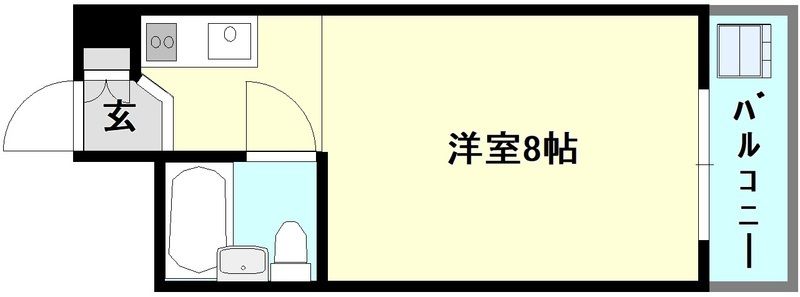 グリーンハイツ北野田 間取り