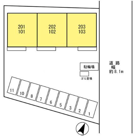 ヴィラ　ファミール 間取り