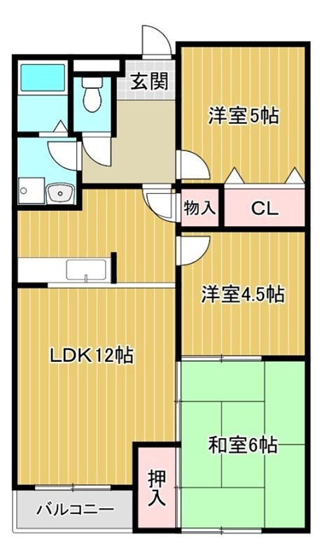 ウエストリバー 間取り