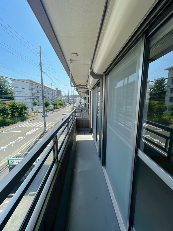 新栄プロパティ千代田Ⅱ ベランダ
