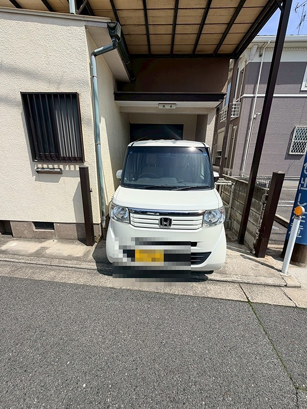 貸家 堺市東区高松 駐車場