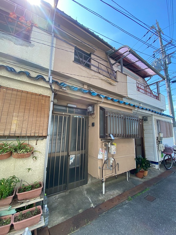 南余部連棟貸家 外観