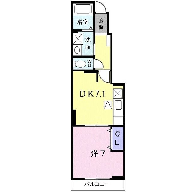 シーカンⅡ  間取り