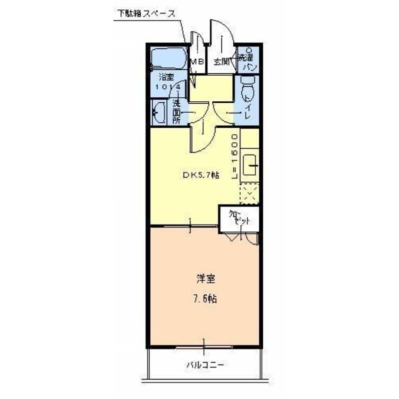 ラパス高倉台Ⅱ番館 間取り