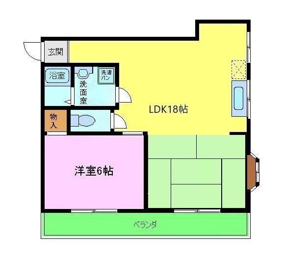 グランスカイマンション 間取り