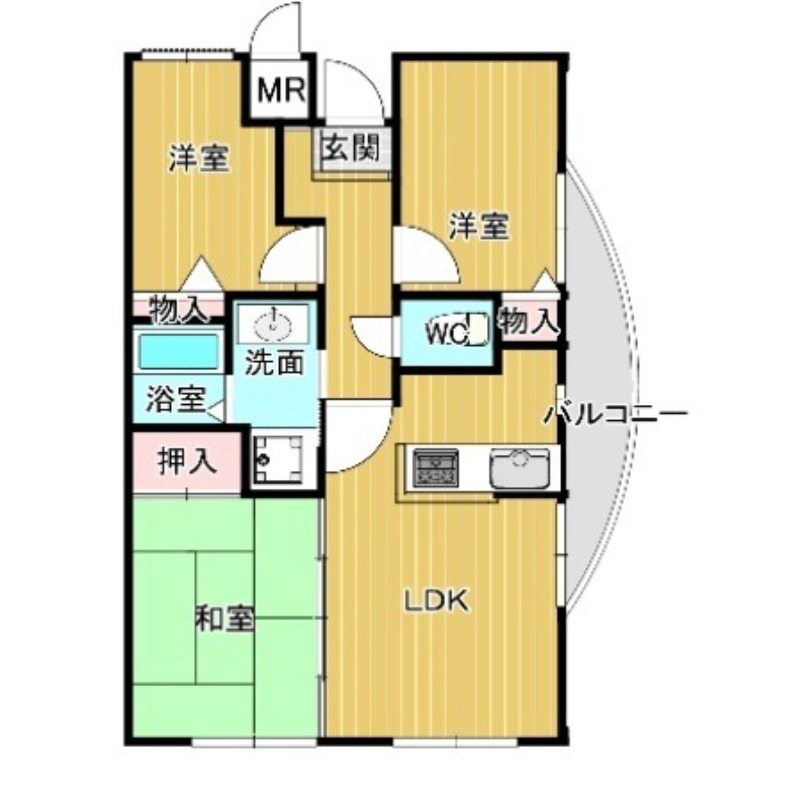 サンコート千代田 間取り