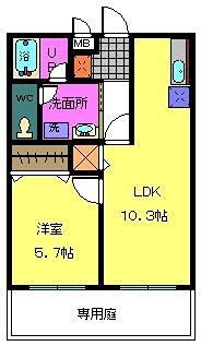 カンターレ鶯谷Ⅱ番館 間取り