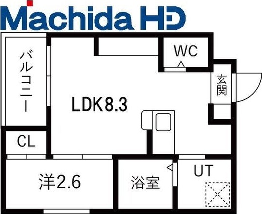 若松町エヌエム・キャトフ・ヴァン・ディズヌフ 間取り