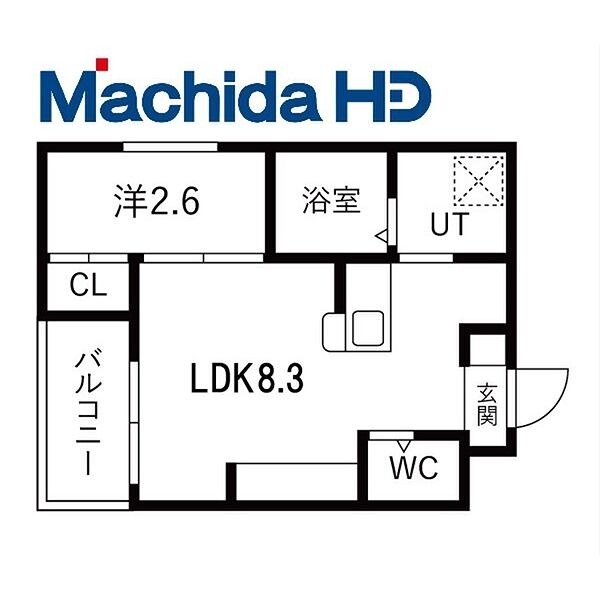 若松町エヌエム・キャトフ・ヴァン・ディズヌフ 間取り
