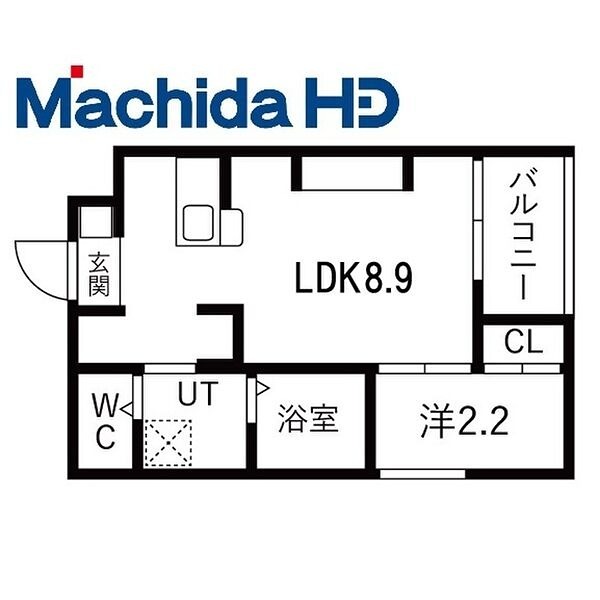若松町エヌエム・キャトフ・ヴァン・ディズヌフ 間取り