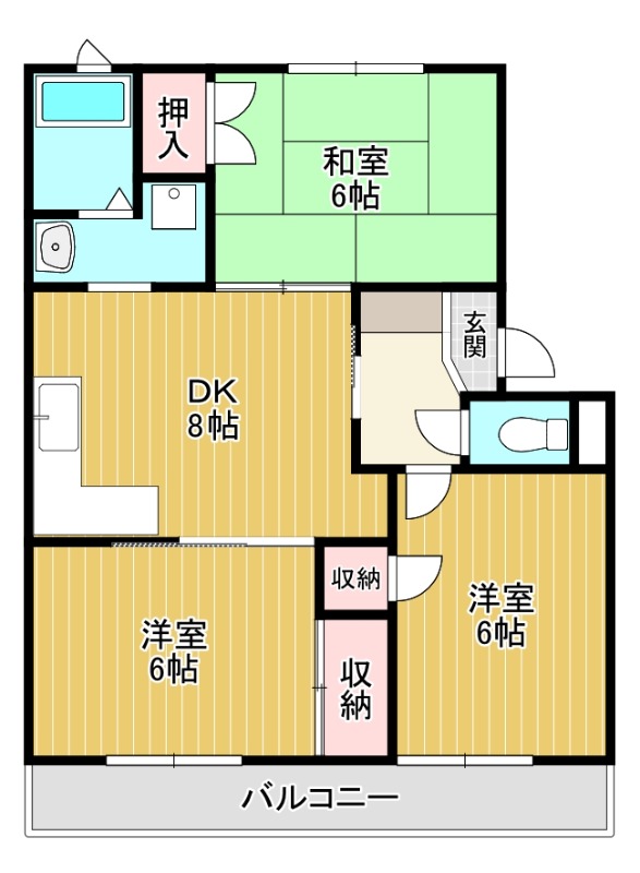 メゾンハート 間取り