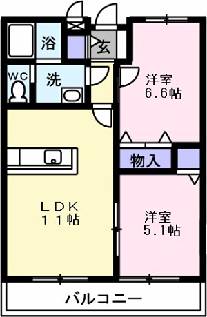セトルⅢ 間取り