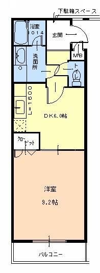 ラパス高倉台Ⅱ番館 間取り