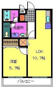 カンターレ鶯谷Ⅰ番館 間取り