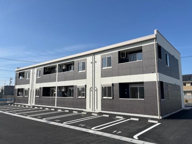 堺市美原区南余部新築アパート 外観